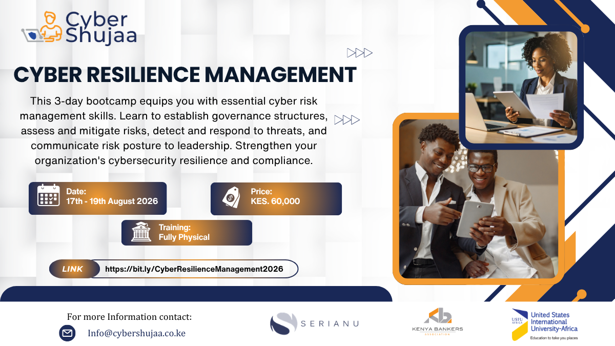 Cyber Resilience
Management