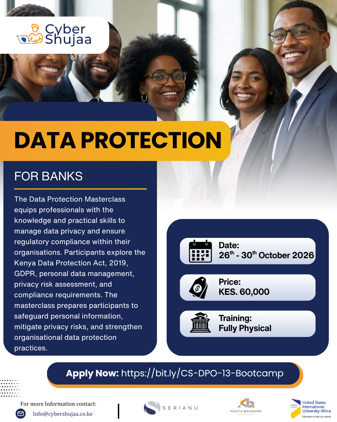 Cyber Shujaa
 Data Protection Training