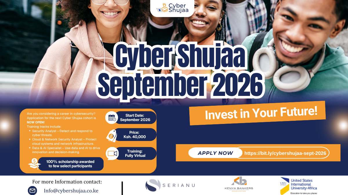 Cyber Shujaa
September 2026